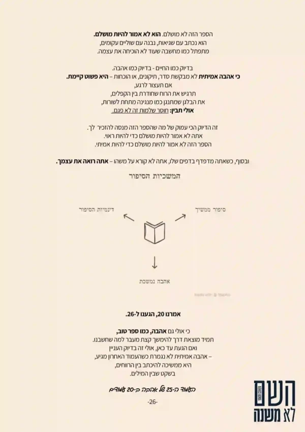 ⁦לרכישת הספר הדיגיטלי "אהבה ב-20 עמודים" + (קורס לשנה!)⁩ – תמונה ⁦2⁩